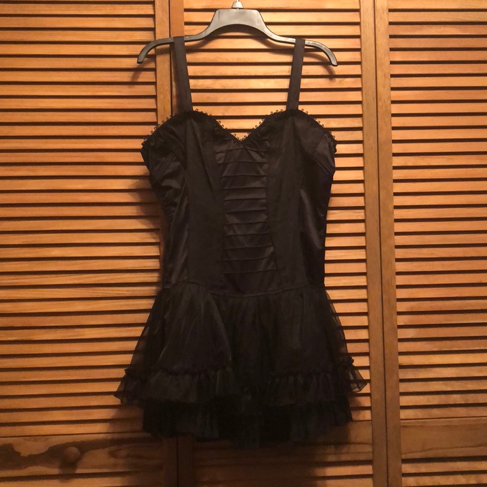 Tripp black ruffle dress